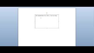 Goal Card  How to create a goal card using Microsoft Word [upl. by Baumann]