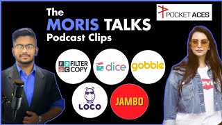 How to become an Actor at FilterCopy ft Vidushi Gaur  The Moris Talks Podcast Clips [upl. by Attesor]