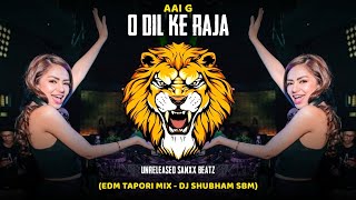 O DIL KE RAJA  EDM TAPORI MIX  DJ SBM  UNRELEASED SANXX BEATZ [upl. by Nroht]