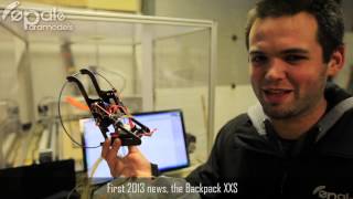 Indoor Rc Paramotor  Oxy 05  Backpack XXS  Opale [upl. by Trebled824]