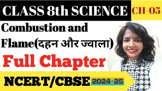 Combustion and FlameClass 8th NCERT Sci ncert Class 8 yt [upl. by Cooperstein662]