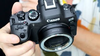 Canon EF to RF Mount Adapter  Full Review [upl. by Suiraj915]