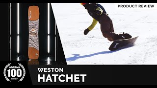 Weston Hatchet Pow Slayer Review  Best Snowboards 20202021 [upl. by Jammie814]