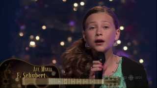 Josiane Comeau 12 ans chante Ave Maria [upl. by Earaj]