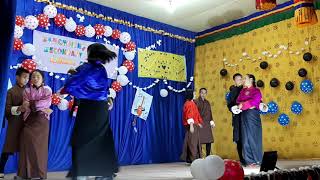 Bhutanese mondern Dance Dzongkha Rigsar [upl. by Lilith876]