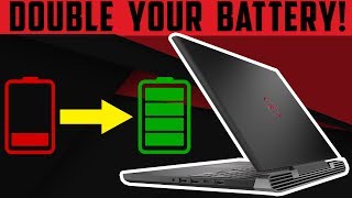 INCREASE Your Dell 7577 Inspiron Gaming Laptop Battery Life With These Tricks [upl. by Otanutrof]