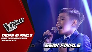 The Voice Kids Nevin Adam Garceniegos IMPRESSIVE RANGE with Kailangan Kita  Semi Finals [upl. by Acir]