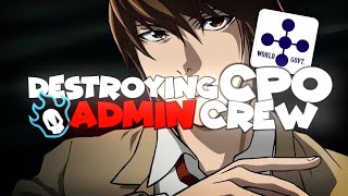 Destroying Cipher Pol 0 CP0 Admin Crew [upl. by Whiting]