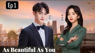 as beautiful as you Korean drama in hindi dubbed amp Chinese drama episode 1 in hindi DubbedEP01 [upl. by Strickman]