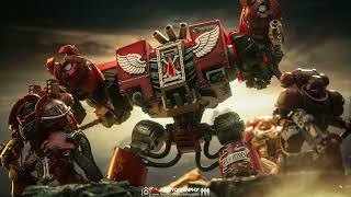 JoyToy 118 Warhammer 40K Blood Angels Furioso Dreadnought amp Redemptor Dreadnought Action Figure [upl. by Maybelle]