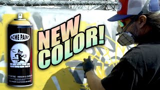 ACME Spray Paint Restock  New Custard Yellow Review [upl. by Rabjohn]