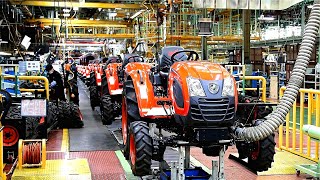 South Korean tractors Factory production DaedongKioti TYM LS Mtron [upl. by Pendleton621]