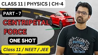 Centripetal Force  Laws Of Motion  L  7  Centrifugal  Class 11 Physics Chapter  4  Akhtar Sir [upl. by Sandon834]