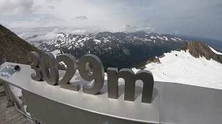 Kitzsteinhorn Kaprun top of Salzburg 3029m June 2018 [upl. by Shannen]