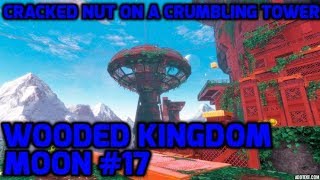 Super Mario Odyssey  Wooded Kingdom Moon 17  Cracked Nut on a Crumbling Tower [upl. by Song]