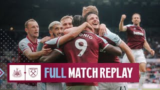 Thriller at St James Park ⚒️  West Ham v Newcastle  Full Match Replay [upl. by Hendel]