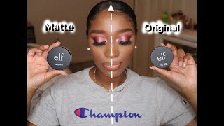 Elf Matte VS Original Putty Primer Wear Test Oily Skin [upl. by Cassy]