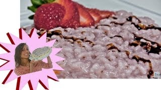 Risotto alle Fragole  Le Ricette di Alice [upl. by Edac320]