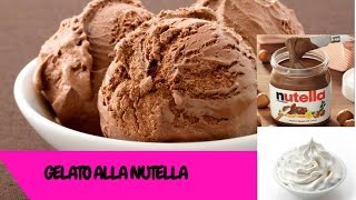 Gelato Furbo alla Nutella senza Gelatiera [upl. by Catharine507]