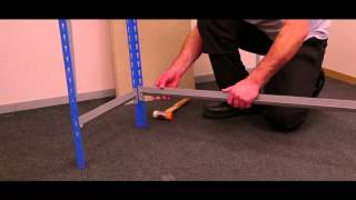 Dexion Bolt Free Shelving  Installation Demo [upl. by Stauder]