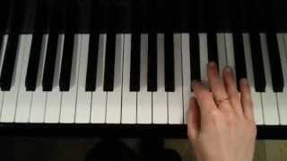 D flatC sharp major scale piano right hand one octave [upl. by Wentworth]