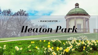 Walk With Us In Heaton Park  MANCHESTER Virtual Tour  Evening Walk [upl. by Trygve848]