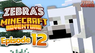 Zebras Minecraft Adventure Part 12  Exploring New Biomes [upl. by Bac]