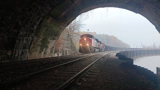 The Bessemer And Lake Erie Departing Conneaut Yard [upl. by Ahse746]