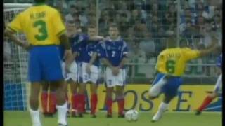 Top 10  Best free kicks of all time [upl. by Septima673]