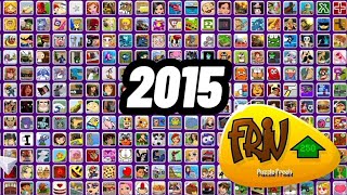 FRIV  ALL GAMES 2015 [upl. by Ennaeerb285]