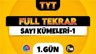 TYT Matematik Full Tekrar Kampı  1Gün  Sayı Kümeleri1  2023  tytbitsin [upl. by Harewood]