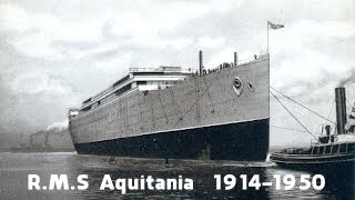 A história do RMS Aquitania [upl. by Ziegler]