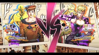 quotHighStakes Battle Josuke vs Giorno  JoJos AllStar Battle R PS5quot [upl. by Koressa543]