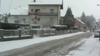 White Christmas in Zagreb Croatia [upl. by Domash]