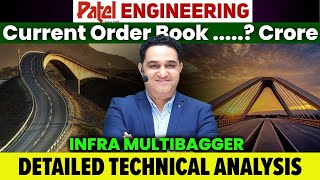 Patel Engineering Share जबरदस्त Order Book with Aggressive Plans realscalpervipul [upl. by Nerradal]