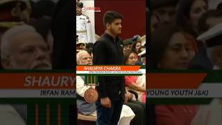 16YearOld Irfan Ramzan Sheikh’s Heroic Act Earns Shaurya Chakra 🏅🇮🇳 [upl. by Yahska]