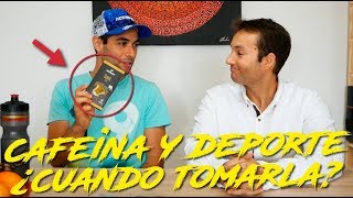 CAFEíNA Y DEPORTE ¿CUANDO TOMARLA PARA RENDIR MÁS  DANIEL RACE [upl. by Ueihtam]