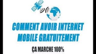 Comment avoir la connexion internet gratuite [upl. by Tia369]