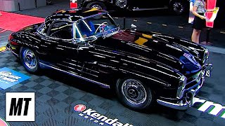 1957 MercedesBenz 300SL Roadster Breaks Auction Record  Mecum Auctions Indianapolis  MotorTrend [upl. by Cousins]