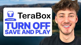 How To Turn Off Save and Play on Terabox 2024 Full Tutorial [upl. by Dolora]