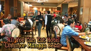 Hotel Luminor Mangga Besar All You Can Eat IDR90K2 Jam ‼️ [upl. by Auberon40]