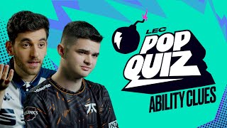 Ability Clues  LEC Pop Quiz  2023 Summer [upl. by Leseil949]