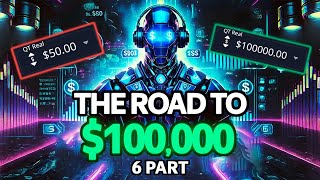 100000 On Binary Options Using AI Trading Robot Signals  Profitable Trading Strategy  6 PART [upl. by Notgnirrac872]