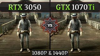 RTX 3050 vs GTX 1070 Ti  Which One is better  10 Games at 1080P amp 1440P [upl. by Otrebogir796]