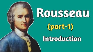 Rousseau political thought  Philosophy of rousseau in hindi [upl. by Penthea427]