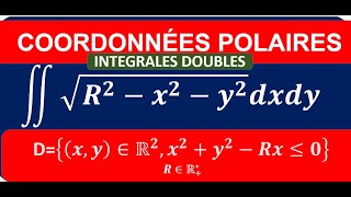 Intégrales doubles en coordonnées polaires [upl. by Sergo]