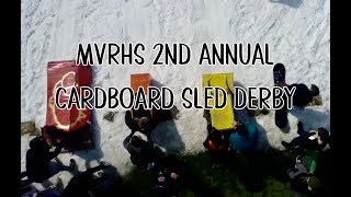 Mascoma Cardboard Box Sled Derby 2023 [upl. by Nolasba]