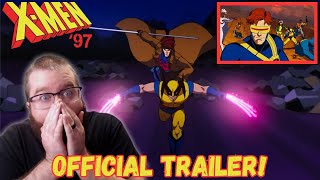 XMen 97  Official Trailer REACTION I HAVE HOPE [upl. by Greenberg]