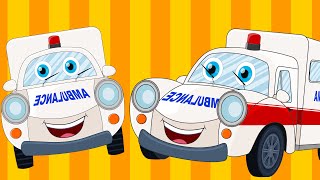 Ralph and rocky  Ambulance Song Car Songs And Rhymes  Vehicle Songs [upl. by Vadim176]