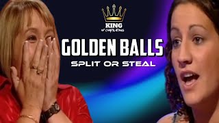 Split or Steal Ange vs Natalie for £26370 on Golden Balls [upl. by Nae]